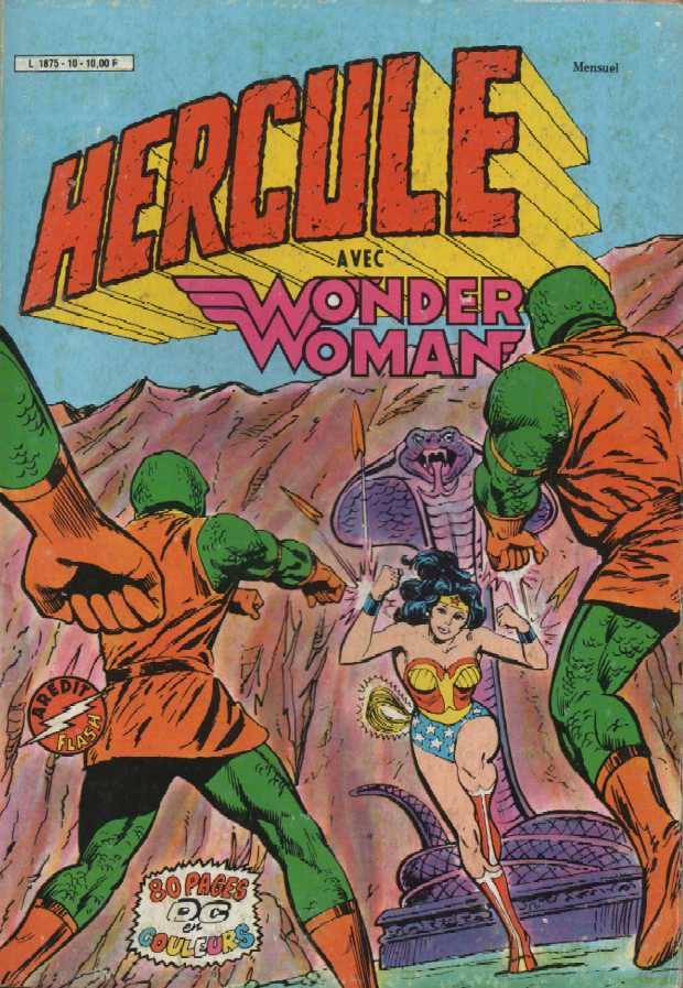 Scan de la Couverture Hercule Wonder Woman n 10